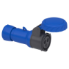 Imagem de PratiKa wander socket - straight - 16 A - 2P + E - 200...250 V AC - IP67