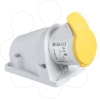 Imagem de PratiKa socket - screw - angled - 16A - 3P + N + E - 100...130 V AC - wall