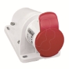 Imagem de PratiKa socket - screw - angled - 16A - 2P + E - 380...415 V AC - wall