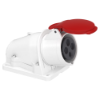 Imagem de PratiKa socket - screw - angled - 16A - 3P + E - 380...415 V AC - wall
