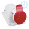Imagem de PratiKa socket - screw - angled - 16A - 3P + N + E - 380...415 V AC - wall