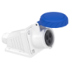 Imagem de PratiKa socket - screw - angled - 16A - 2P + E - 200...250 V AC - wall