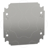 Imagem de Plain mounting plate H200xW200mm made of galvanised sheet steel