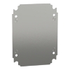 Imagem de Placa de montagem simples H250xW200mm em chapa de aco galvanizado