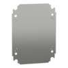 Imagem de Placa de montagem simples H250xW200mm em chapa de aco galvanizado