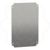 Imagem de Plain mounting plate H300xW450mm made of galvanised sheet steel
