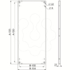 Imagem de Spacial SF/SM mounting plate - 1800x800 mm