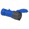 Imagem de PratiKa wander socket - straight - 32 A - 2P + E - 200...250 V AC - IP44