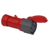 Imagem de PratiKa wander socket - straight - 32 A - 3P + E - 380...415 V AC - IP44