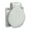 Imagem de PratiKa socket - grey - 2P + E - 10/16 A - 250 V - German - IP54 - flush - back