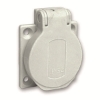 Imagem de PratiKa socket - grey - 2P + E - 10/16 A - 250 V - German - IP54 - flush - back