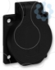 Imagem de PratiKa socket - black - 2P + E - 10/16 A - 250 V - German - IP54 - flush - back