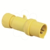 Imagem de PratiKa wander plug - straight - 16 A - 2P + E - 100...130 V AC - IP44