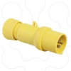 Imagem de PratiKa wander plug - straight - 16 A - 2P + E - 100...130 V AC - IP44