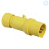 Imagem de PratiKa wander plug - straight - 16 A - 2P + E - 100...130 V AC - IP44