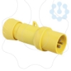 Imagem de PratiKa wander plug - straight - 16 A - 2P + E - 100...130 V AC - IP44
