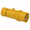 Imagem de PratiKa wander plug - straight - 16 A - 3P + E - 100...130 V AC - IP44