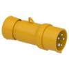 Imagem de PratiKa wander plug - straight - 16 A - 3P + N + E - 100...130 V AC - IP44