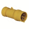 Imagem de PratiKa wander plug - straight - 16 A - 3P + N + E - 100...130 V AC - IP44