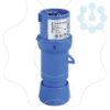 Imagem de PratiKa wander plug - straight - 16 A - 2P + E - 200...250 V AC - IP44