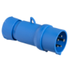 Imagem de PratiKa wander plug - straight - 16 A - 3P + N + E - 200...250 V AC - IP44