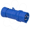 Imagem de PratiKa wander plug - straight - 16 A - 3P + N + E - 200...250 V AC - IP44
