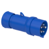 Imagem de PratiKa wander plug - straight - 16 A - 3P + N + E - 200...250 V AC - IP44