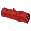 Imagem de PratiKa wander plug - straight - 16 A - 3P + E - 380...415 V AC - IP44
