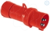 Imagem de PratiKa wander plug - straight - 16 A - 3P + E - 380...415 V AC - IP44
