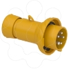 Imagem de PratiKa wander plug - straight - 16 A - 3P + N + E - 100...130 V AC - IP67