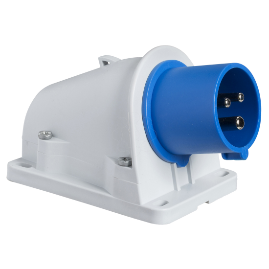 Imagem de PratiKa plug - screw - angled - 16A - 2P + E - 200...250 V AC - wall