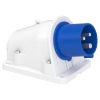 Imagem de PratiKa plug - angled - 16A - 2P + E - 200...250 V AC - IP44 - wall-mounted