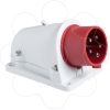 Imagem de PratiKa plug - angled - 32A - 3P + N + E - 380...415 V AC - IP44 - wall-mounted