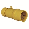 Imagem de PratiKa wander plug - straight - 32 A - 3P + N + E - 100...130 V AC - IP44