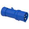 Imagem de PratiKa wander plug - straight - 32 A - 2P + E - 200...250 V AC - IP44