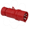 Imagem de PratiKa wander plug - straight - 32 A - 3P + N + E - 380...415 V AC - IP44