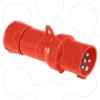 Imagem de PratiKa wander plug - straight - 32 A - 3P + N + E - 380...415 V AC - IP44