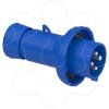 Imagem de PratiKa wander plug - straight - 32 A - 3P + E - 200...250 V AC - IP67