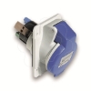 Imagem de PratiKa socket - fast - angled - 32A - 3P + N + E - 200...250 V AC - panel