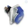 Imagem de PratiKa socket - fast - angled - 32A - 3P + N + E - 200...250 V AC - panel