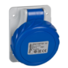 Imagem de PratiKa socket - fast - angled - 32A - 3P + E - 200...250 V AC - panel