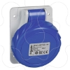 Imagem de PratiKa socket - fast - angled - 32A - 3P + E - 200...250 V AC - panel