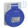Imagem de PratiKa socket - fast - angled - 32A - 3P + E - 200...250 V AC - panel