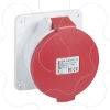 Imagem de PratiKa socket - fast - straight - 32A - 3P + N + E - 380...415 V AC - panel