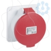 Imagem de PratiKa socket - fast - straight - 32A - 3P + N + E - 380...415 V AC - panel