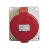 Imagem de PratiKa socket - fast - angled - 32A - 3P + E - 380...415 V AC - wall