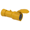 Imagem de PratiKa wander socket - straight - 16 A - 2P + E - 100...130 V AC - IP44