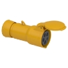Imagem de PratiKa wander socket - straight - 16 A - 3P + N + E - 100...130 V AC - IP44
