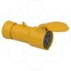 Imagem de PratiKa wander socket - straight - 16 A - 3P + N + E - 100...130 V AC - IP44