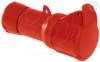 Imagem de PratiKa wander socket - straight - 32 A - 3P + N + E - 380...415 V AC - IP44